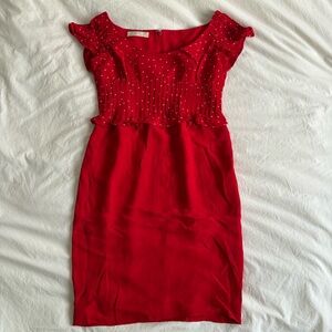 vintage valentino polka dot dress